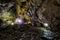 photo of view of Raining Hall in Bacho Kiro cave, Dolni Varpishta, Bulgaria.