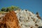 photo of view of Sousaki is an extinct volcano and modern solfatara field in northeastern Corinthia, Greece, at the northwest end of the Aegean volcanic arc.,Loutraki greece.