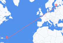 Flights from Saint Kitts to Tallinn