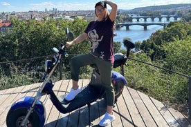 Fat-tire Electric Scooter Guided Tour in Prague: 3 Hours