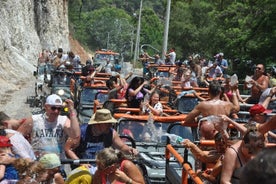 Alanya Jeep Safari Taurus-vuorilla lounaalla Dimcay-joella