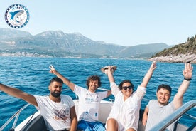 Gruta Azul, Ilha Mamula, Túneis Submarinos e Nossa Senhora das Rochas (3h)