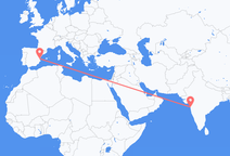 Flights from Mumbai to Valencia