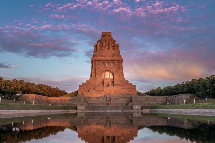 Photo of Leipzig monument to the battle of the nations.