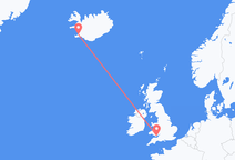 Flyreiser fra Cardiff, til Reykjavík