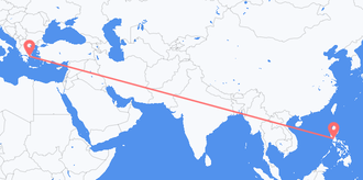 Flights from the Philippines to Greece