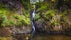 Photo of Aira Force waterfall on Aira Beck stream, located in the Lake District, Cumbria, UK.