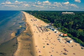 Einka heilsdagsferð til Jurmala og Great Kemeri Bog Boardwalk