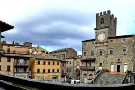 TOUR PRIVADO: Cortona y Montepulciano en un día con experiencia de cata de vinos