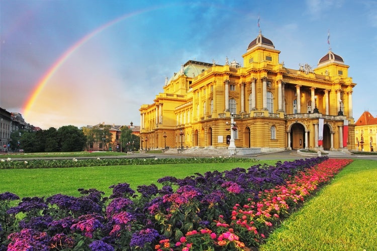 Croatian National Theater, Zagreb, Croatia.jpg