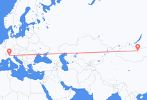 Flights from Ulaanbaatar to Milan