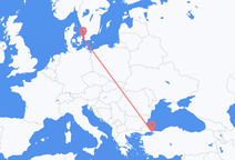 Vols d’Istanbul à Copenhague