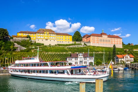 Photo of Marina in Meersburg, Lake Constance Germany .