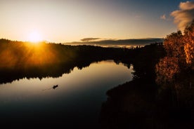 Kajak- und Fika-Tour zum Stockholmer Archipel bei Sonnenuntergang