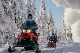 Nervenkitzel beim Schneemobilfahren nur für Erwachsene