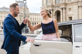 Romantic Tour of Paris in Luxury Citroën DS with Open-roof