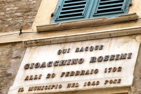 PESARO private tour: town of ceramics & Gioachino Rossini