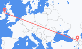 Flights from Northern Ireland to Georgia