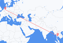 Flyreiser fra Bangkok, til Dortmund