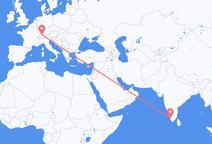 Flights from Kochi to Zurich