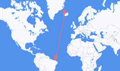 Flights from Fortaleza to Reykjavík