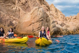 From Barcelona: Costa Brava Kayak & Snorkel Tour with Picnic