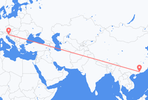 Flights from Guangzhou to Ljubljana