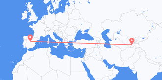 Voli dal Tagikistan alla Spagna