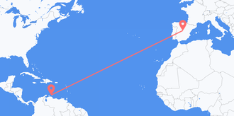 Curaçao to Spain