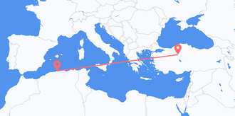 Flights from Algeria to Turkey