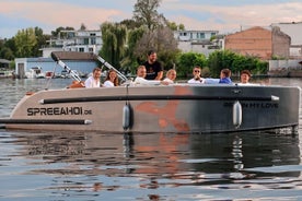 Alquiler de barco eléctrico de 2 horas en Berlín