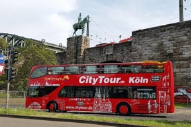 Bytur Köln i en dobbeltdækkerbus