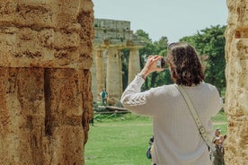 Paestum: de græske templer og det arkæologiske museum privat rundvisning