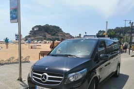 Privat overføring fra Tossa de Mar / Lloret de Mar til Barcelona