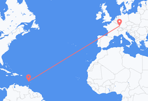 Flights from Saint Lucia to Strasbourg