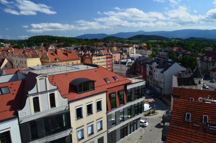 Photo of The downtown of Jelenia Gora in summer, Lower Silesia, Poland.