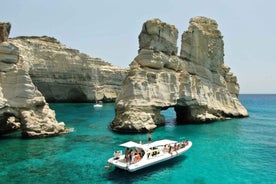 Milos: Half-Day Speedboat Cruise to Klefiko with Snorkeling