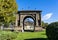 photo of "Marvel at the Magnificent Roman Arch in the Charming Italian City of Aosta, Showcasing Ancient Roman Architectural Splendor and Historical Heritage,Aosta Italy.