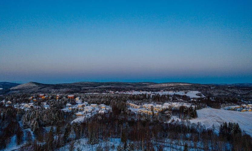 photo of view of Sundsvall, Sweden.