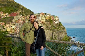 Toeristische hoogtepunten van Cinque Terre tijdens een privétour van een halve dag met een local