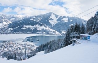 photo of Ski resort Zell am See in Austria.