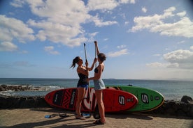 Stand Up Paddle Las Palmas nybörjarlektion