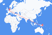 Flights from Port Moresby to Luxembourg