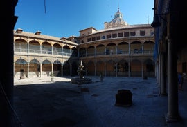 Granada, Andalusia,Spain Europe - Panoramic view of Alhambra.