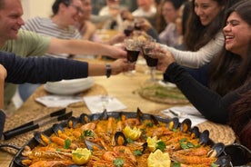 Barcelona Seafood Paella Class & Sangria with a Top Chef 