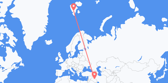 Iraq to Svalbard & Jan Mayen