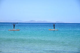 Stand up Paddle & Snorkelutflykt. Playa Papagayo, Arrecife, skeppsvrak