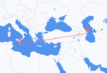 바쿠에서 출발해 발레타로 향하는 항공편