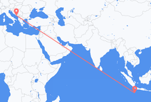 Flyg från Shire of Christmas Island till Dubrovnik