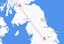 Flyreiser fra Glasgow, til Leeds